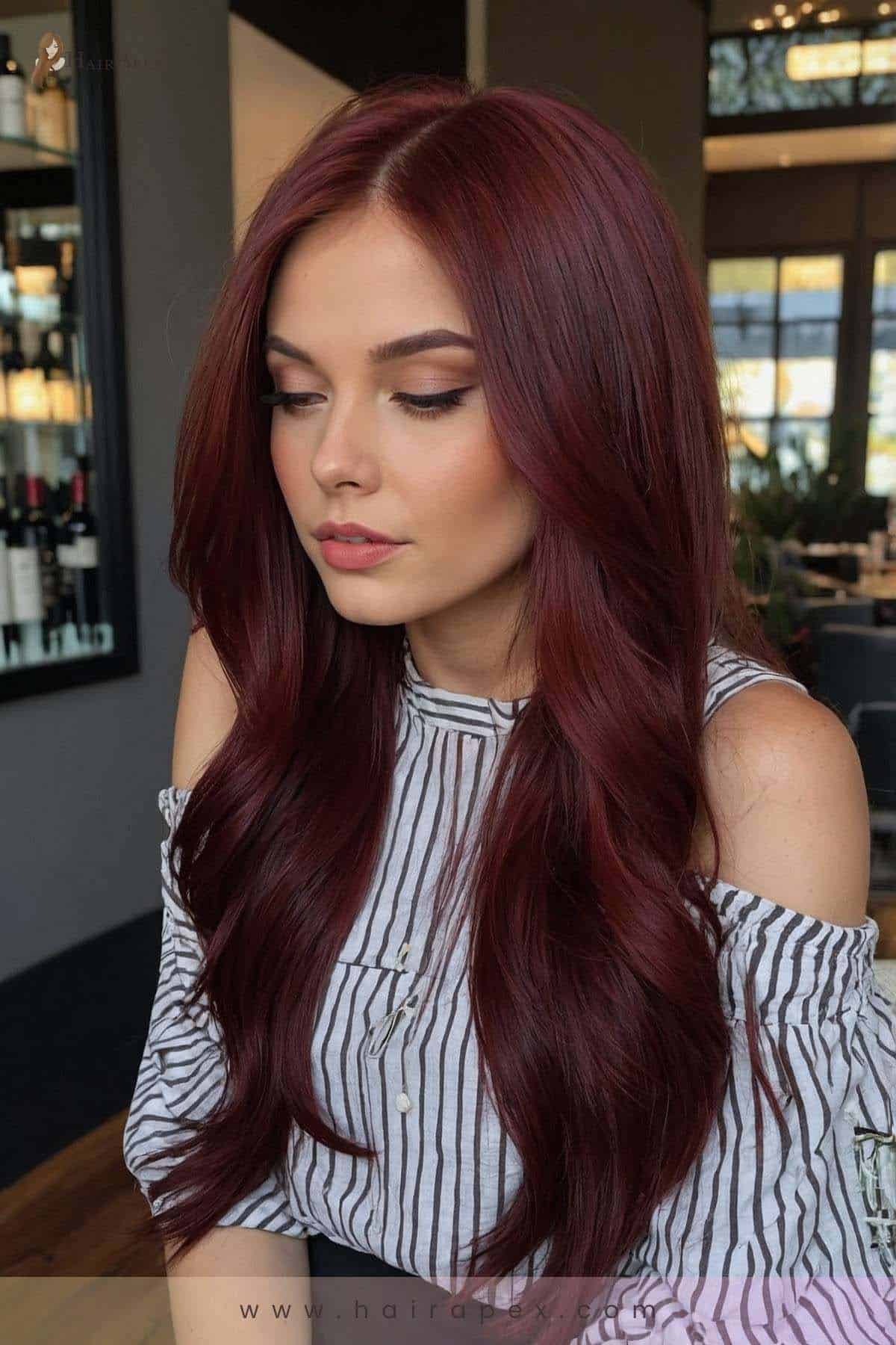 30. Red Wine Hair Shade 1