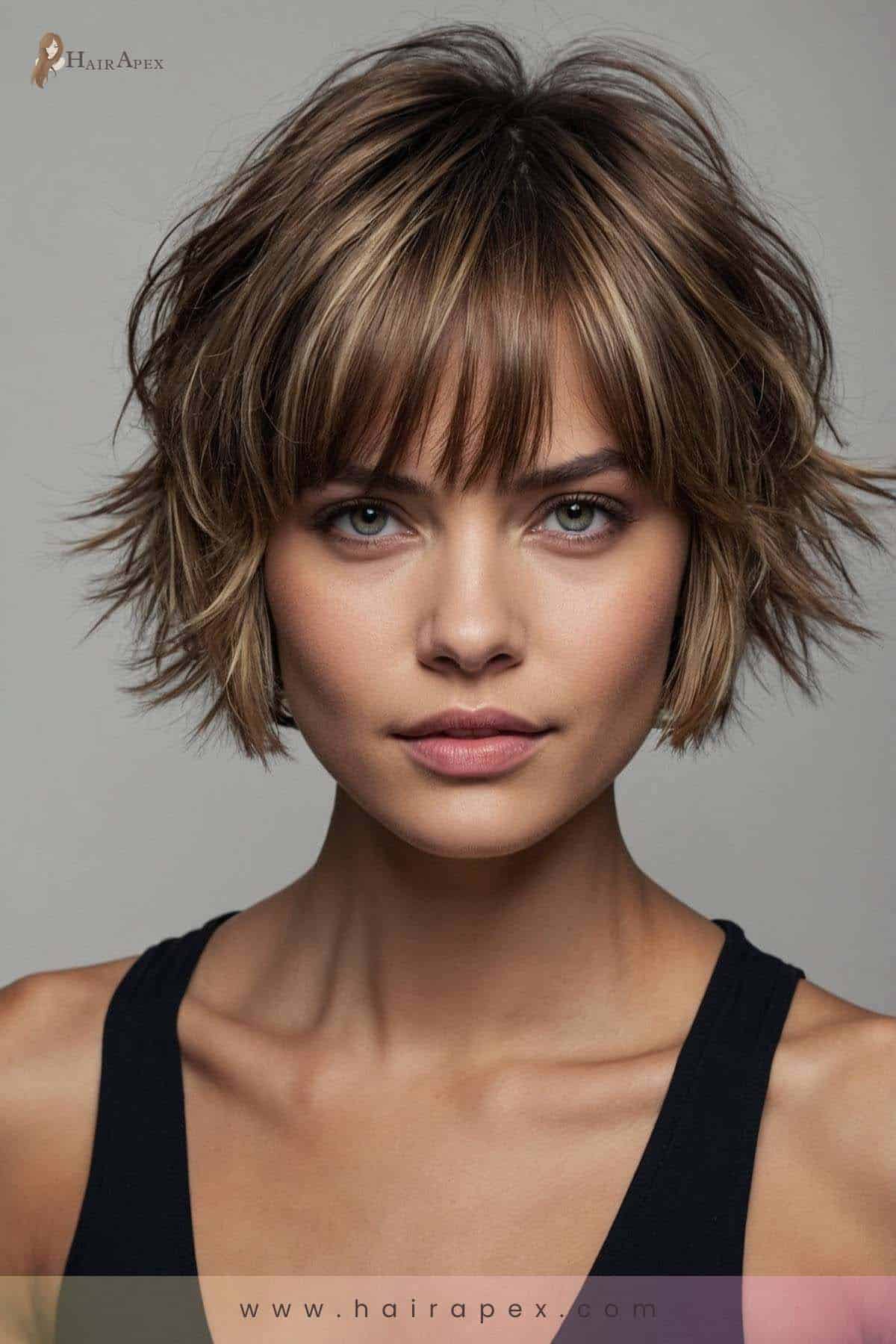 31. Feathery Front Fringe 1