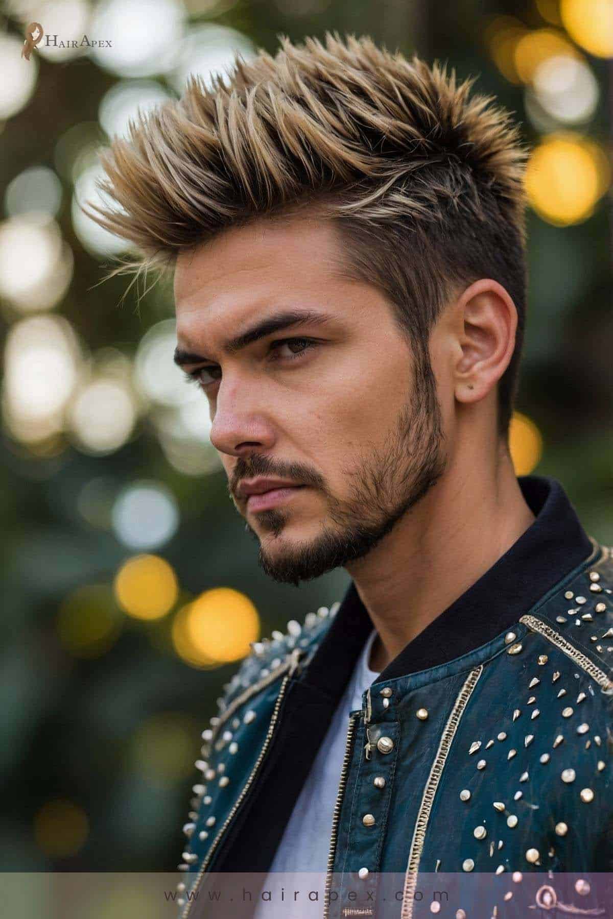 31. Spiky Pompadour Style 2