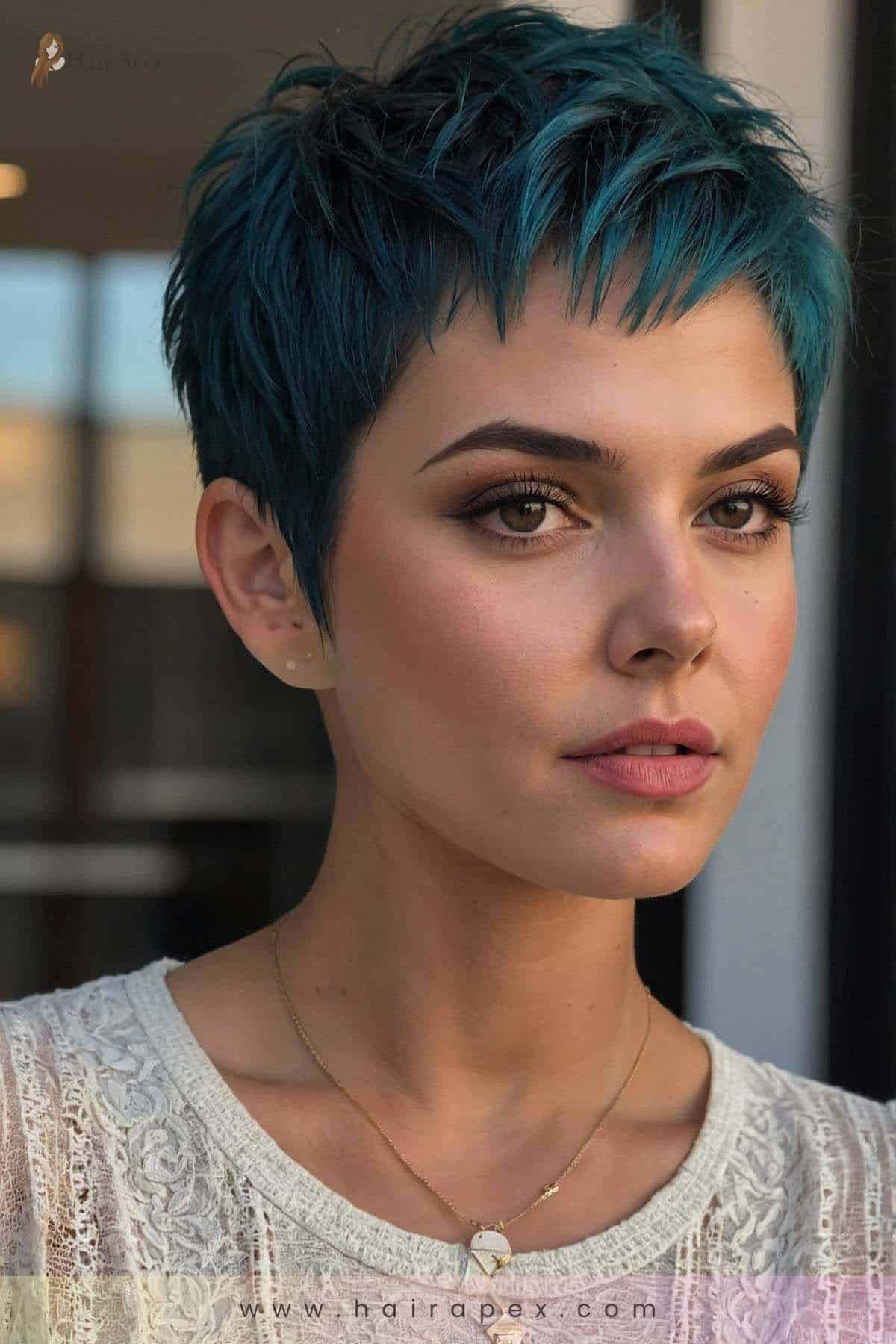 32. Pixie With Vibrant Accents 1