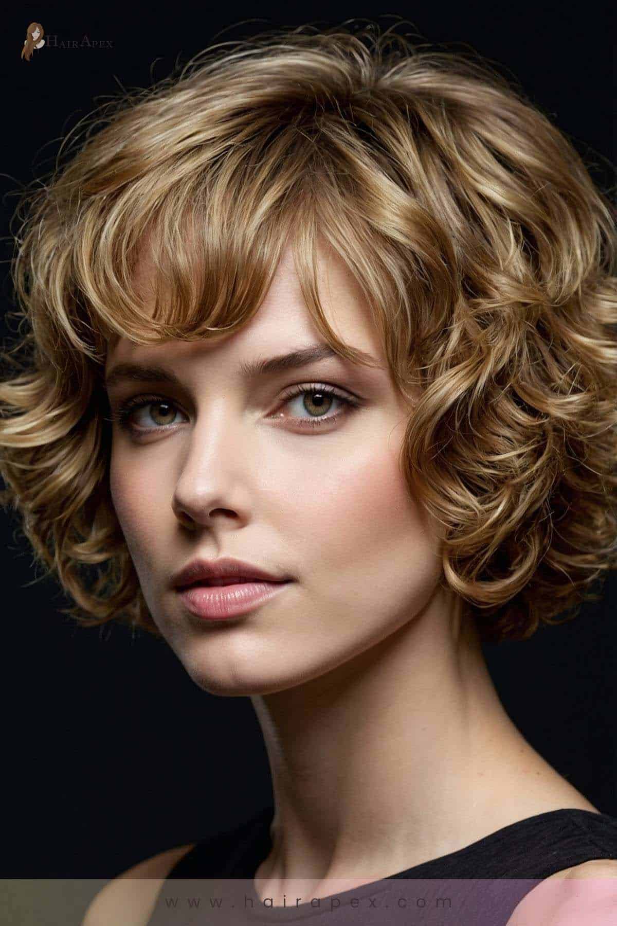 34. Side-Swept Bangs for Balance