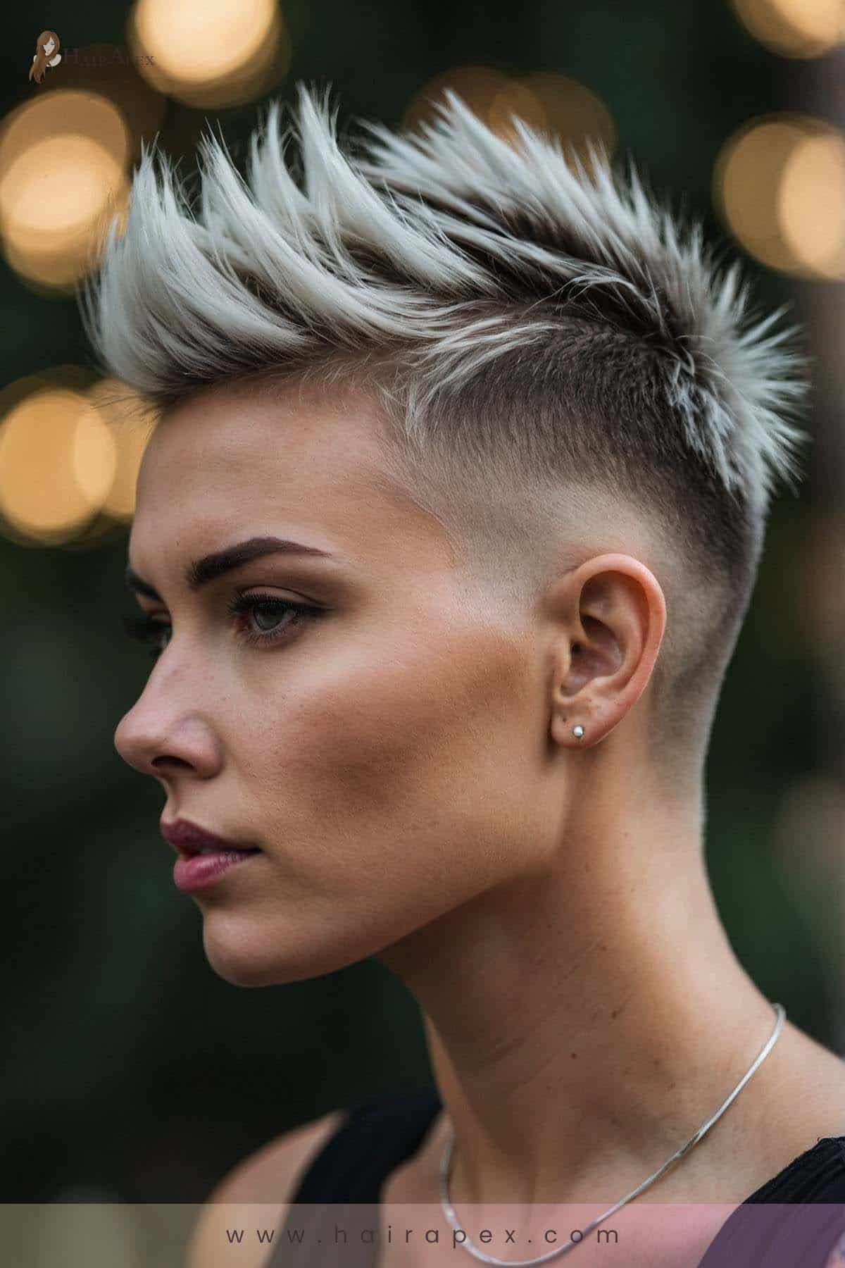 7. Edgy Shaved Sides 2