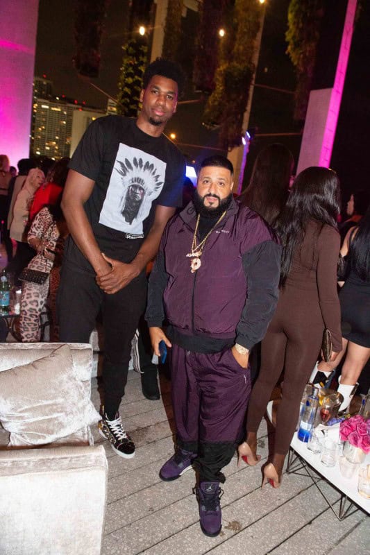 Hassan Whiteside and DJ Khaled