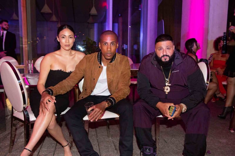 Stephanie Shepard, Larry Jackson and DJ Khaled