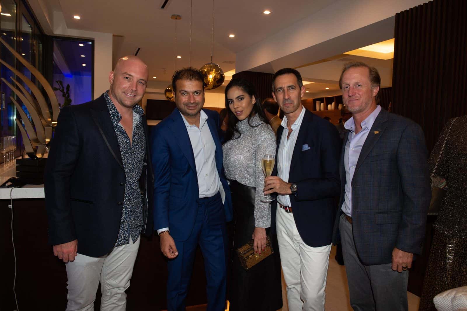Kyle Buckett, Kamal Hotchandani, Deyvanshi Masrani, Francois-Xavier Hotier and Rob Garnett