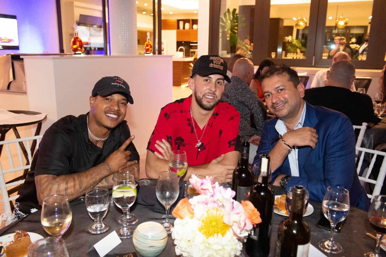 Marcus Stroman, Joey Botti and Kamal Hotchandani