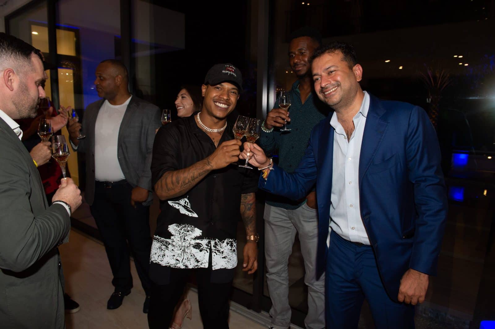 Marcus Stroman and Kamal Hotchandani