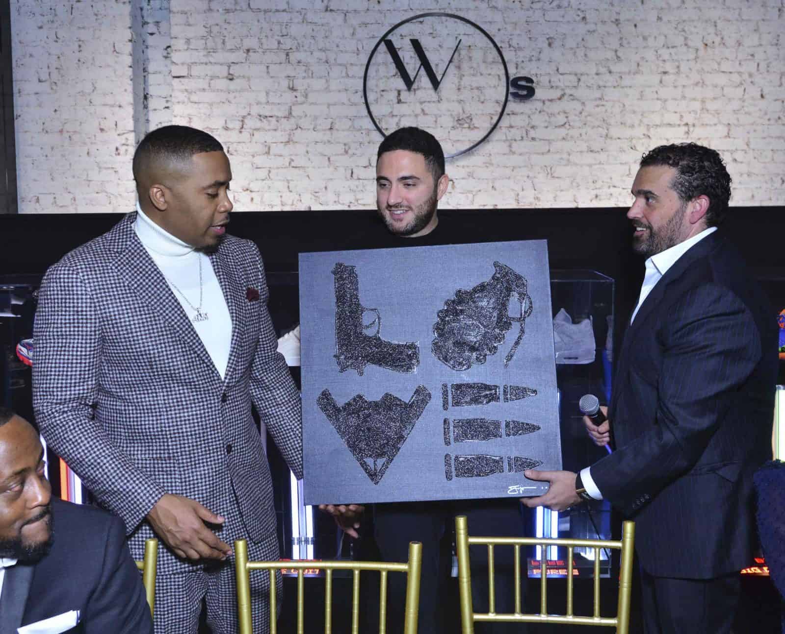 Nas, Jojo Anavim and Seth Semilof