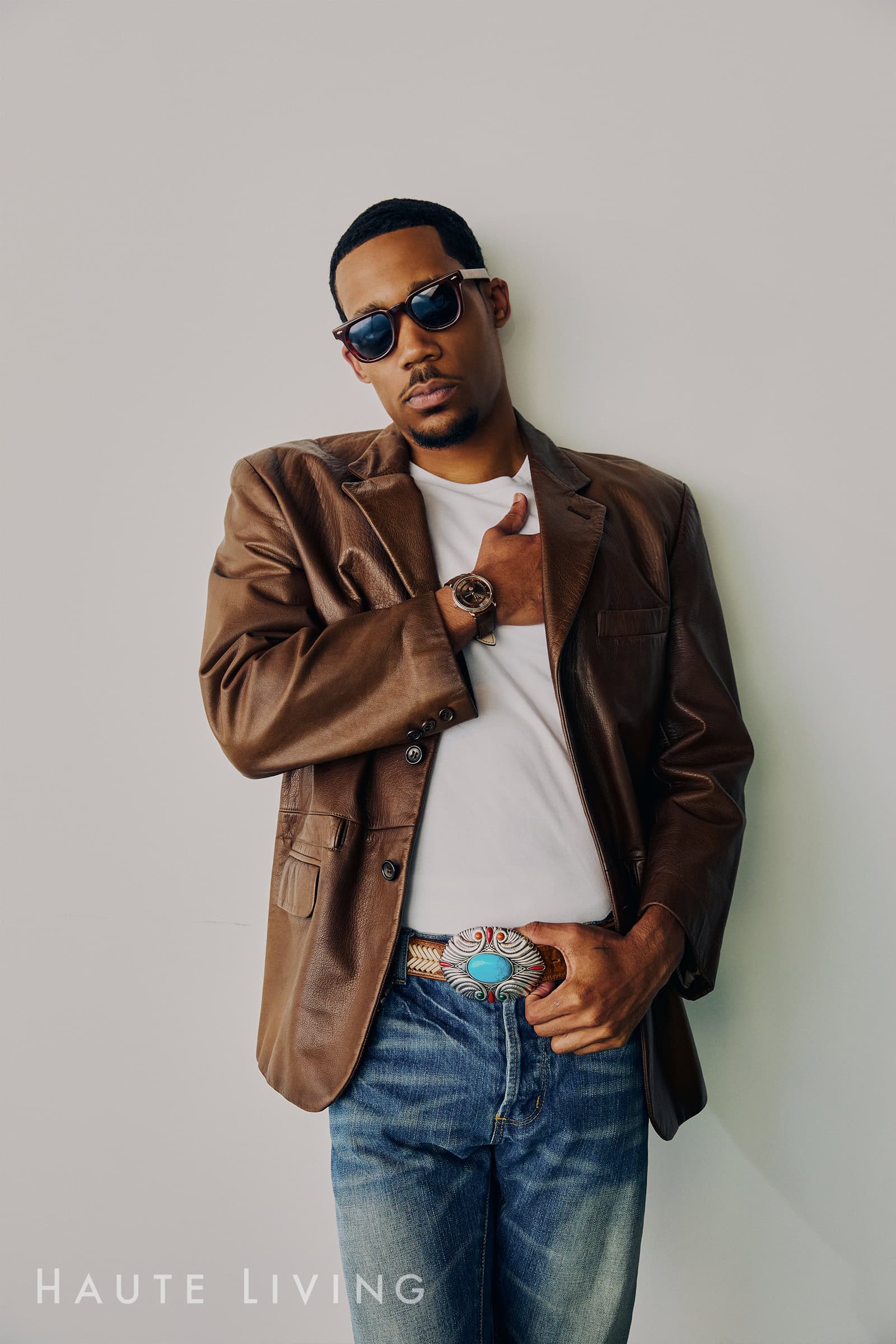 Tyler James Williams Haute Living cover story