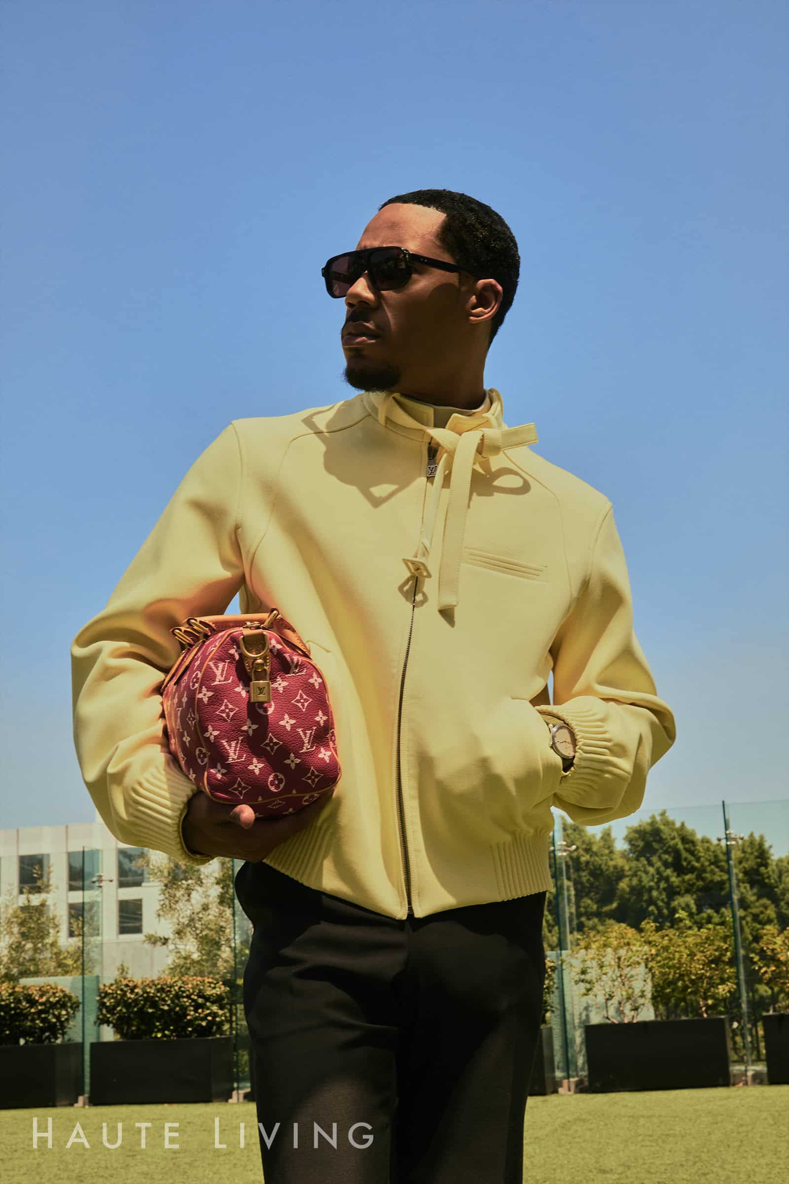 Tyler James Williams Haute Living cover story