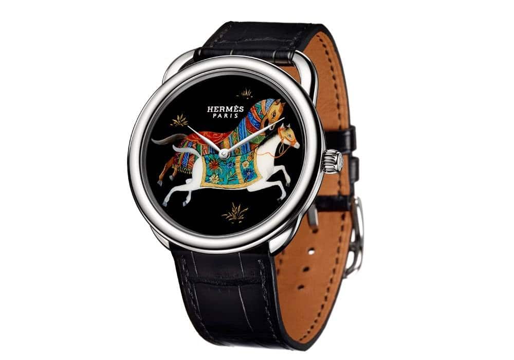 Carmelo Anthony’s Haute Time Watch of the Day:  Hermes Arceau Cheval d’Orient