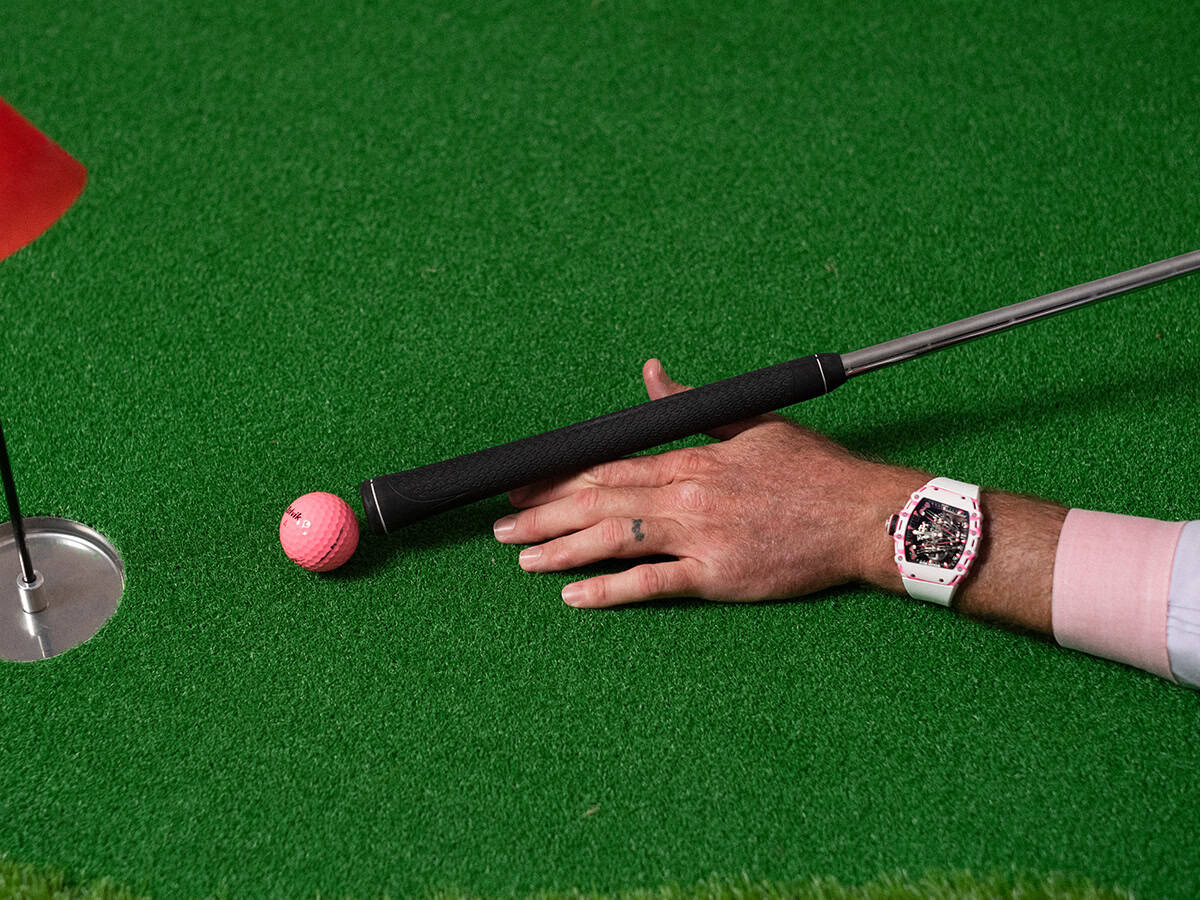 Richard Mille & Bubba Watson Collaborate On a Third Tourbillon In Watson’s Lucky Color