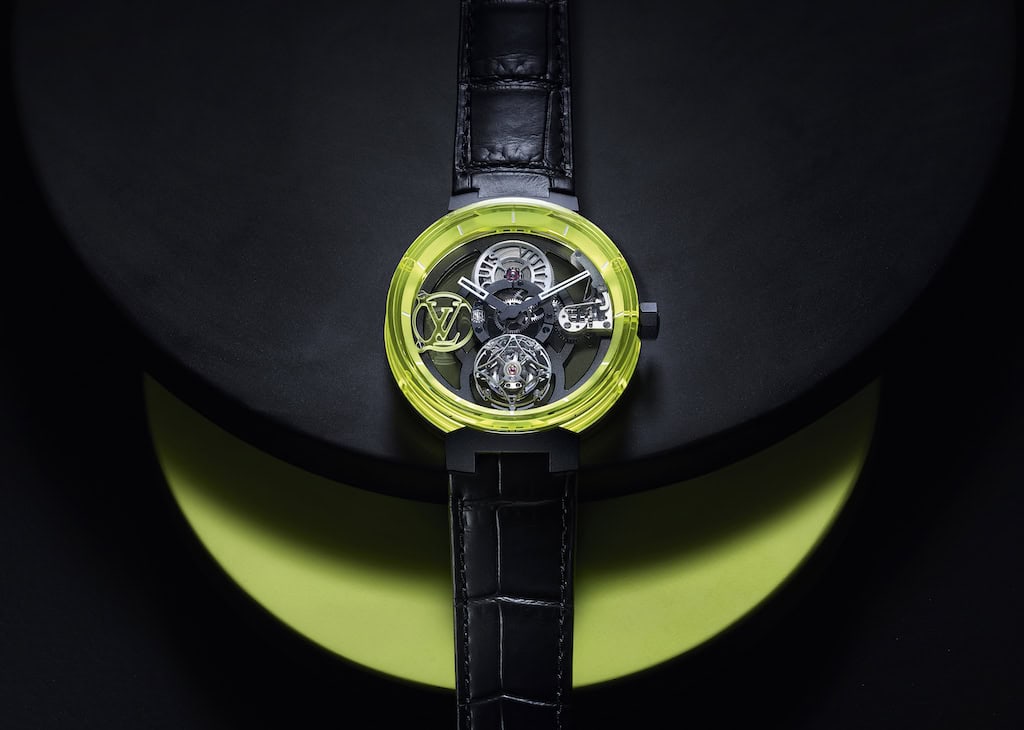 Louis Vuitton Presents the Tambour Moon Flying Tourbillon “Poinçon de Genève”