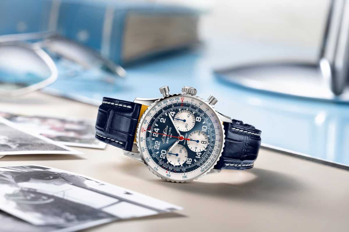 Breitling Unveils Platinum Navitimer Cosmonaute Tribute