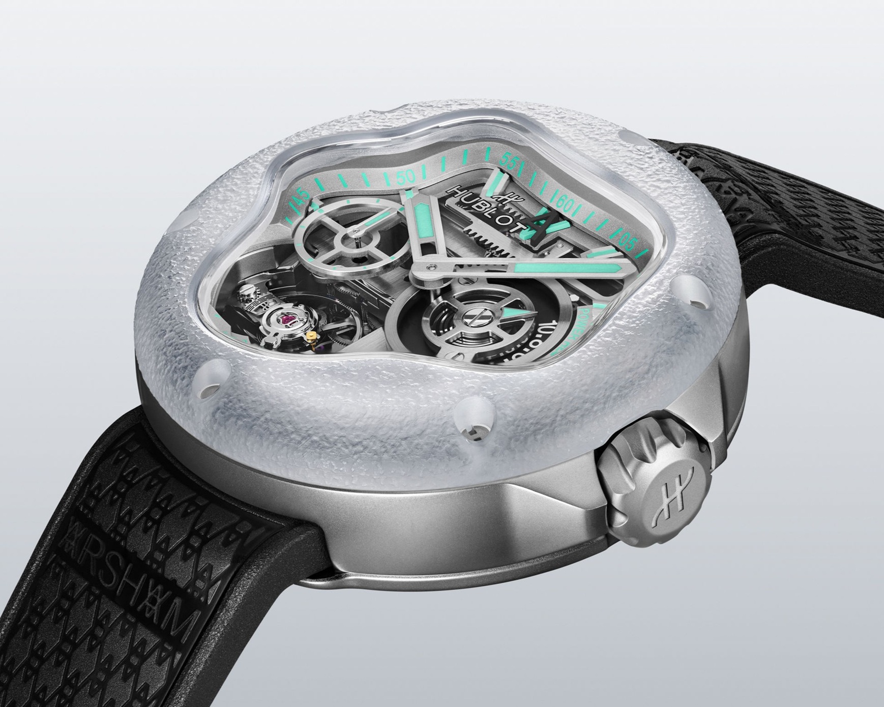 A Hublot Wristwatch Shaped by Water