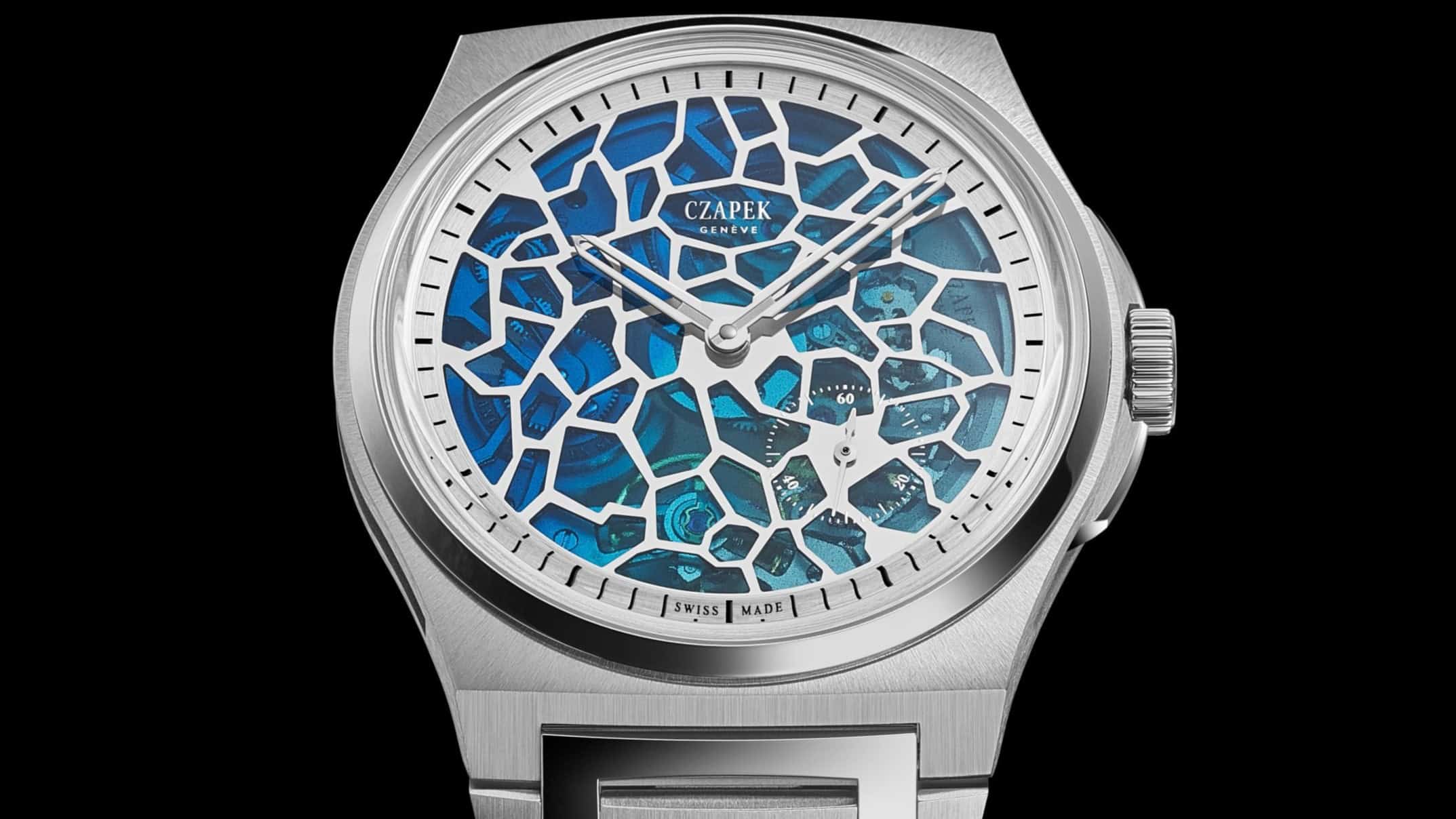 A 6th-Century Byzantine Enameling Technique Adorns the New Czapek Antarctique Plique-à-Jour Polar Blue