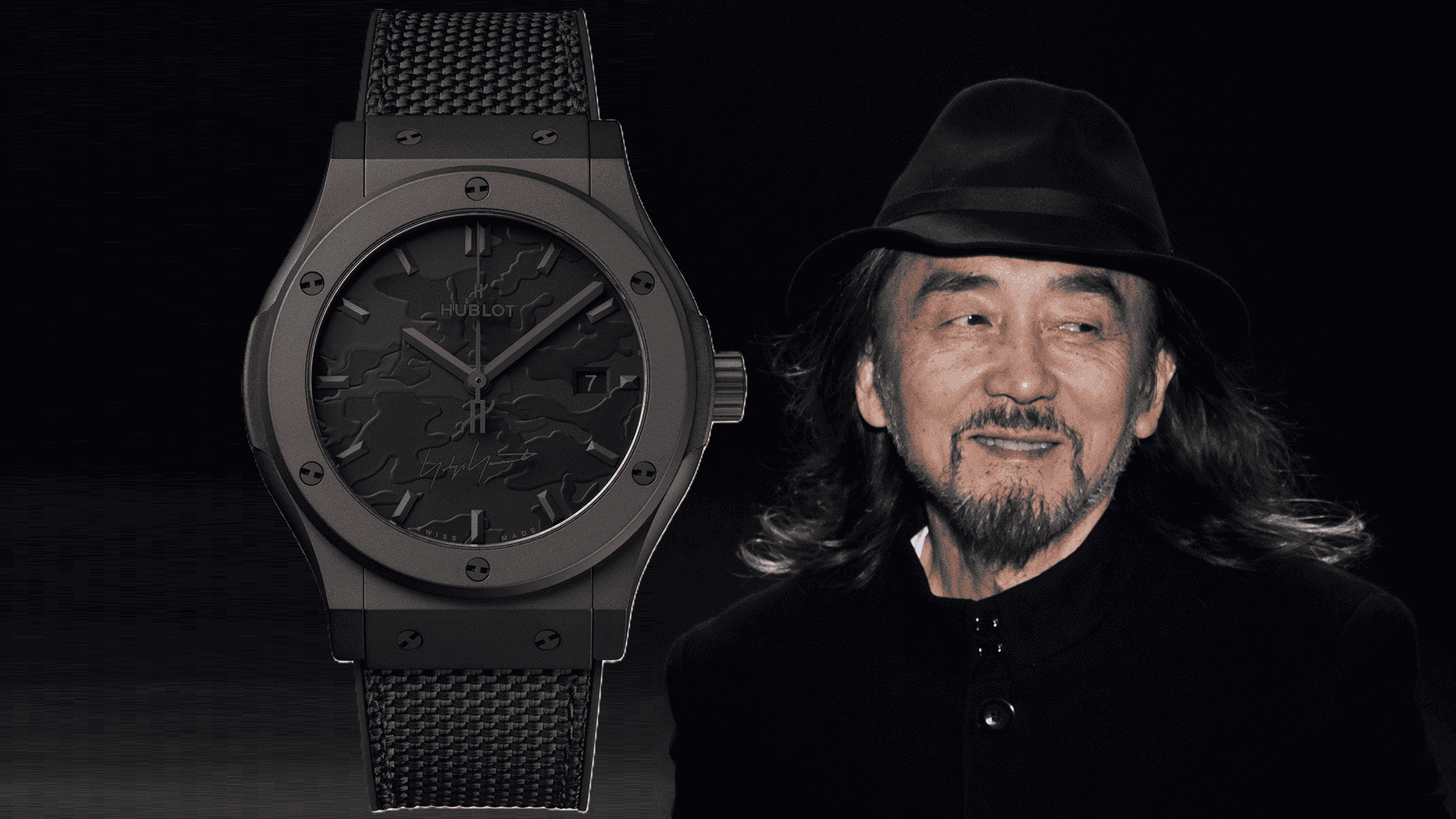 The Dark Union of Yohji Yamamoto and Hublot Spawn a New Timepiece
