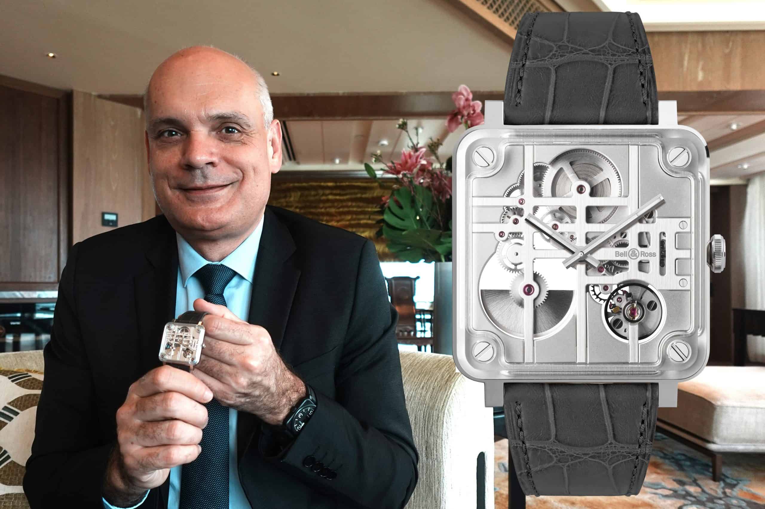 Bell & Ross MD Fabien de Nonancourt Introduces the BR-X3 Micro Rotor