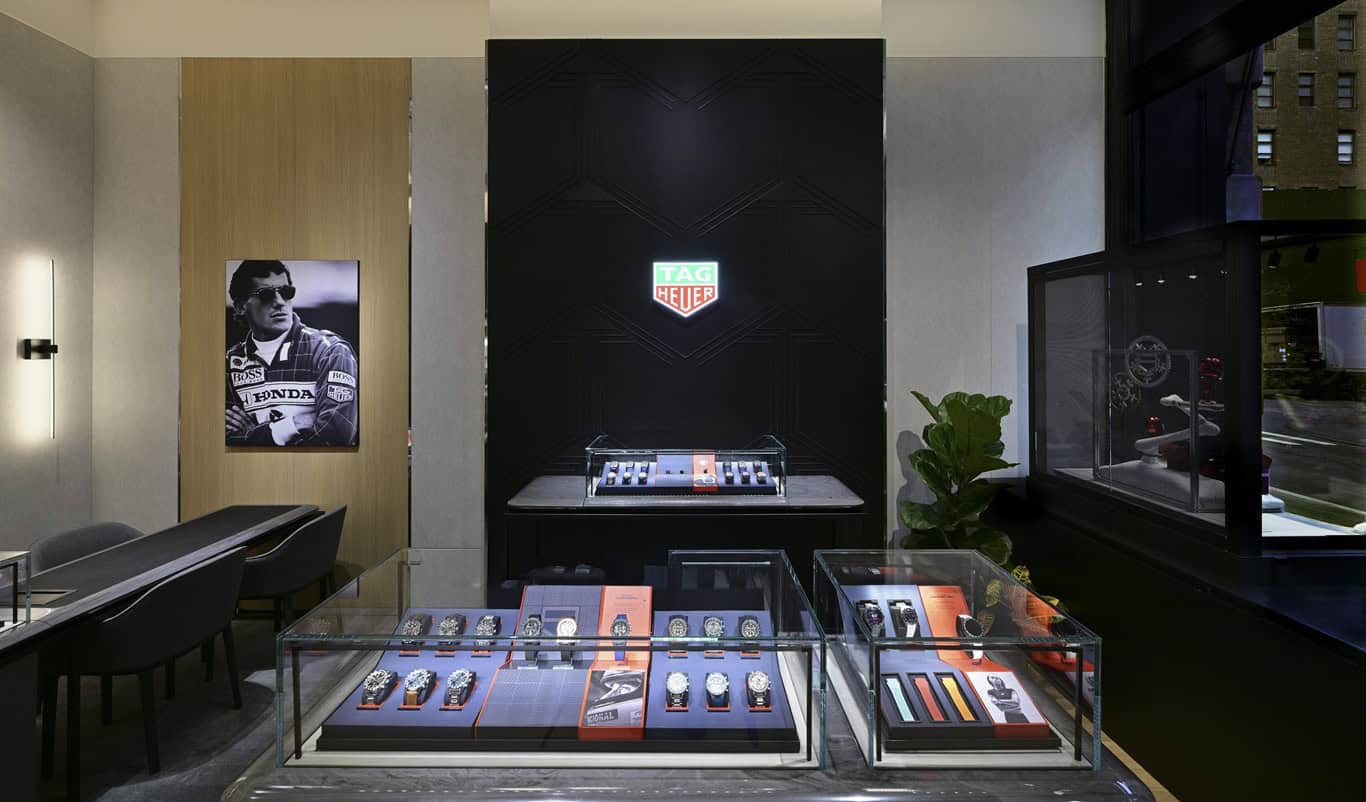 TAG Heuer Opens New SoHo Flagship Boutique in New York with Ryan Gosling