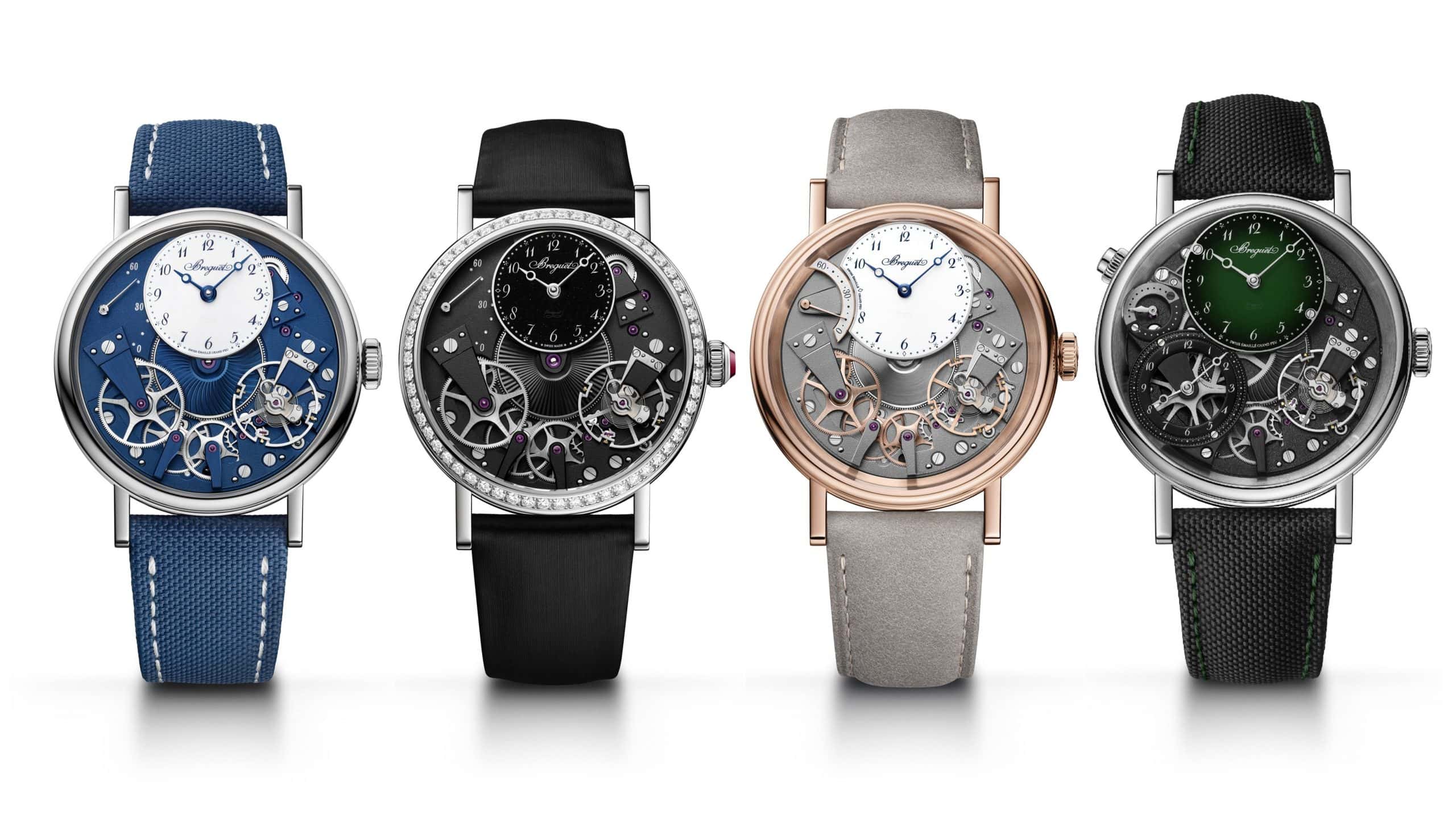 Diamond-set, Enameled and Hand-finished: Breguet’s New Timepieces Look Back to Move Forward