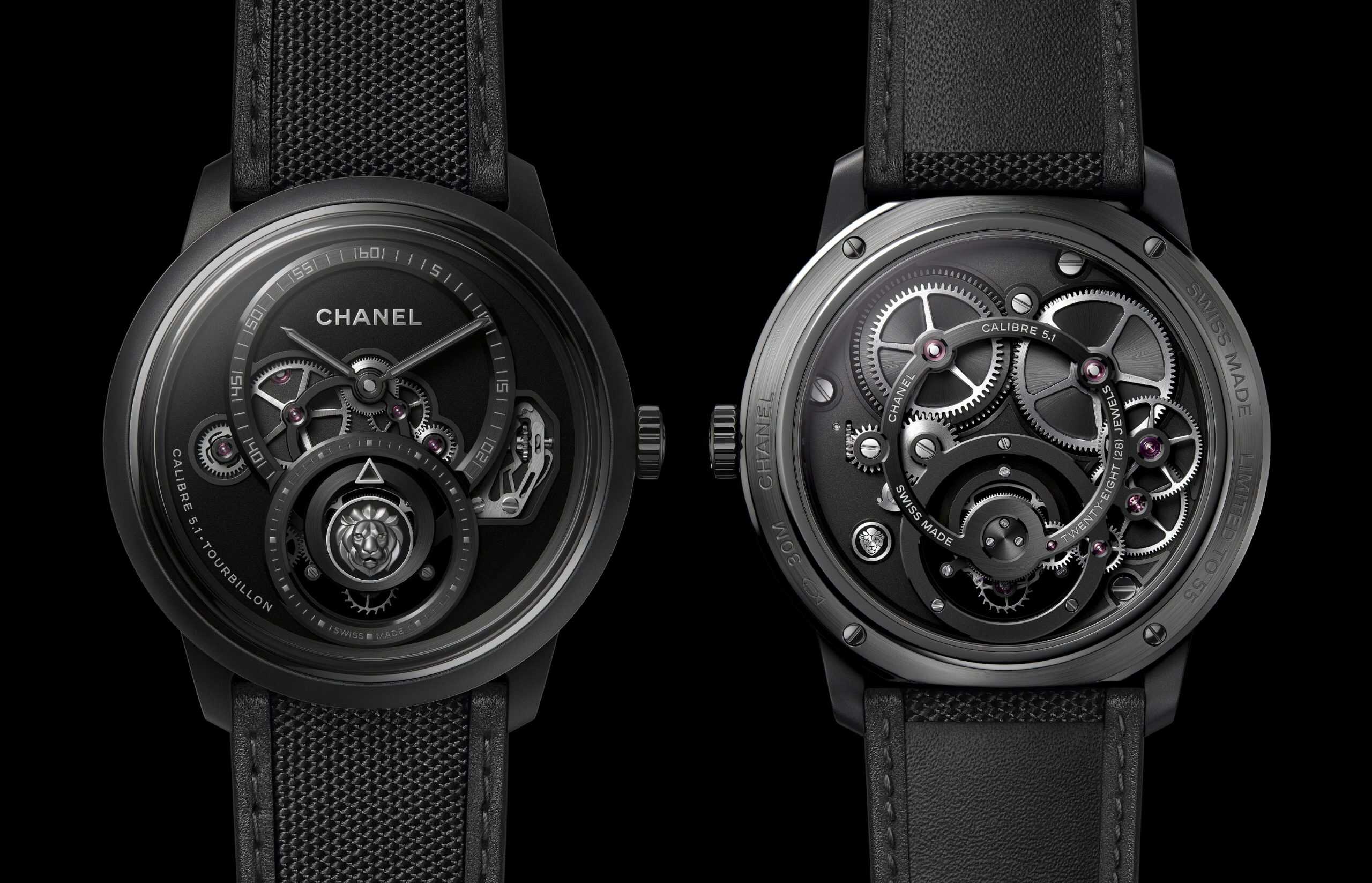 Chanel Debuts the Monsieur Lion Tourbillon Black Edition at Watches & Wonders 2026 — Limited to 55 Pieces