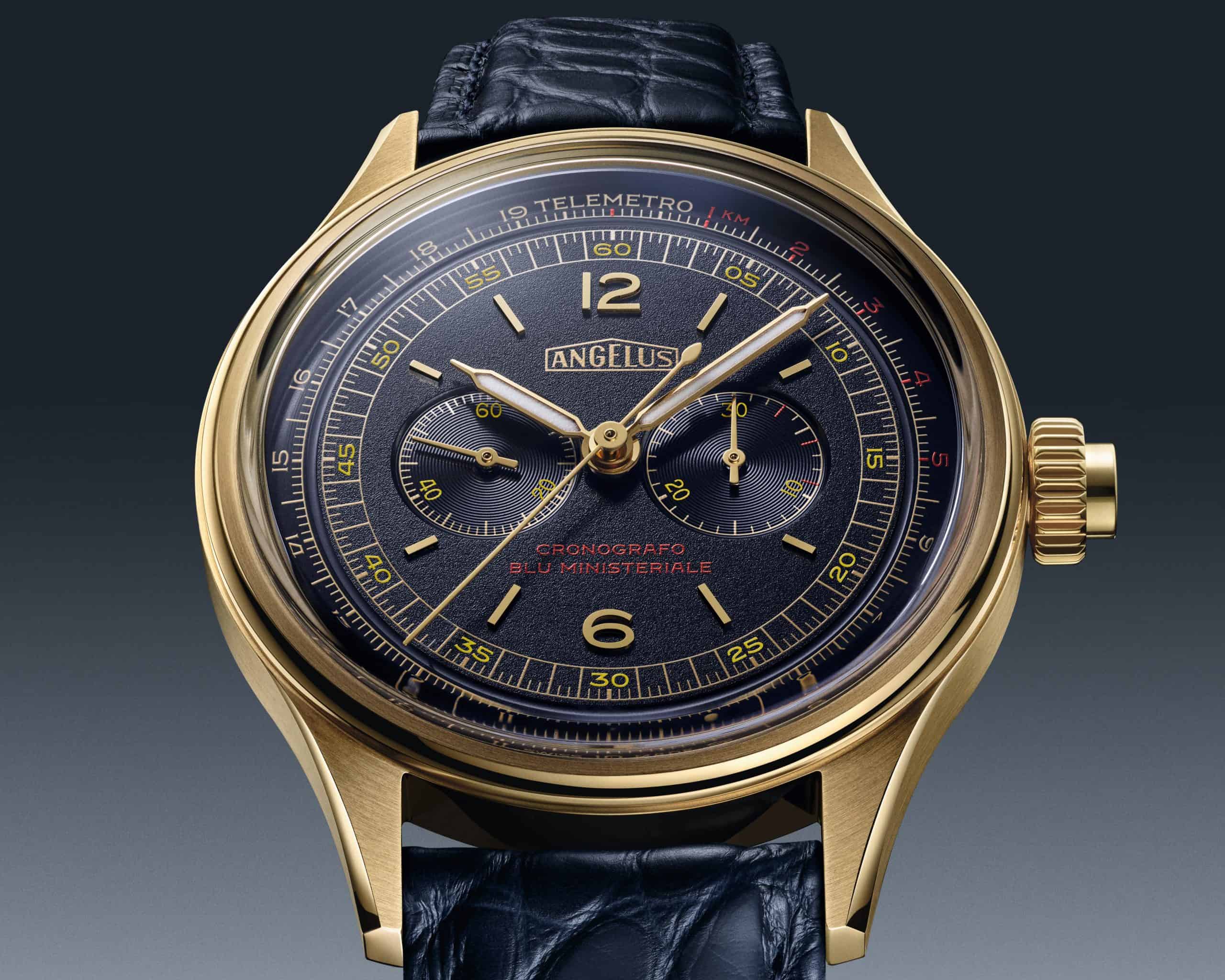 The Inimitable Angelus Monopusher Chronograph and Its New Italian Iteration