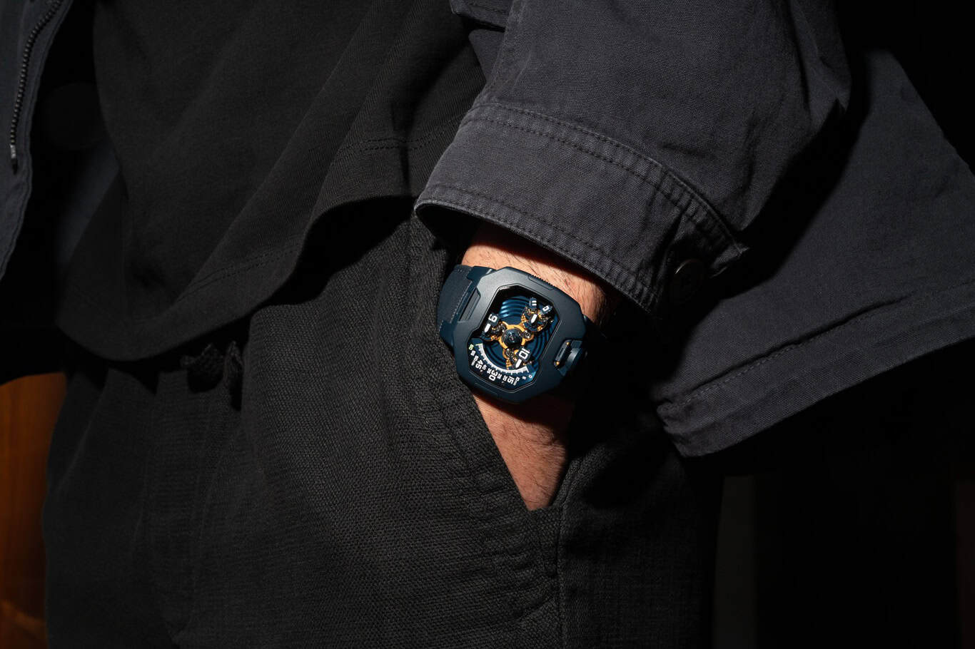 URWERK UR-120 Blue Planet Marks the Final Chapter of One of Independent Watchmaking’s Most Daring Creations