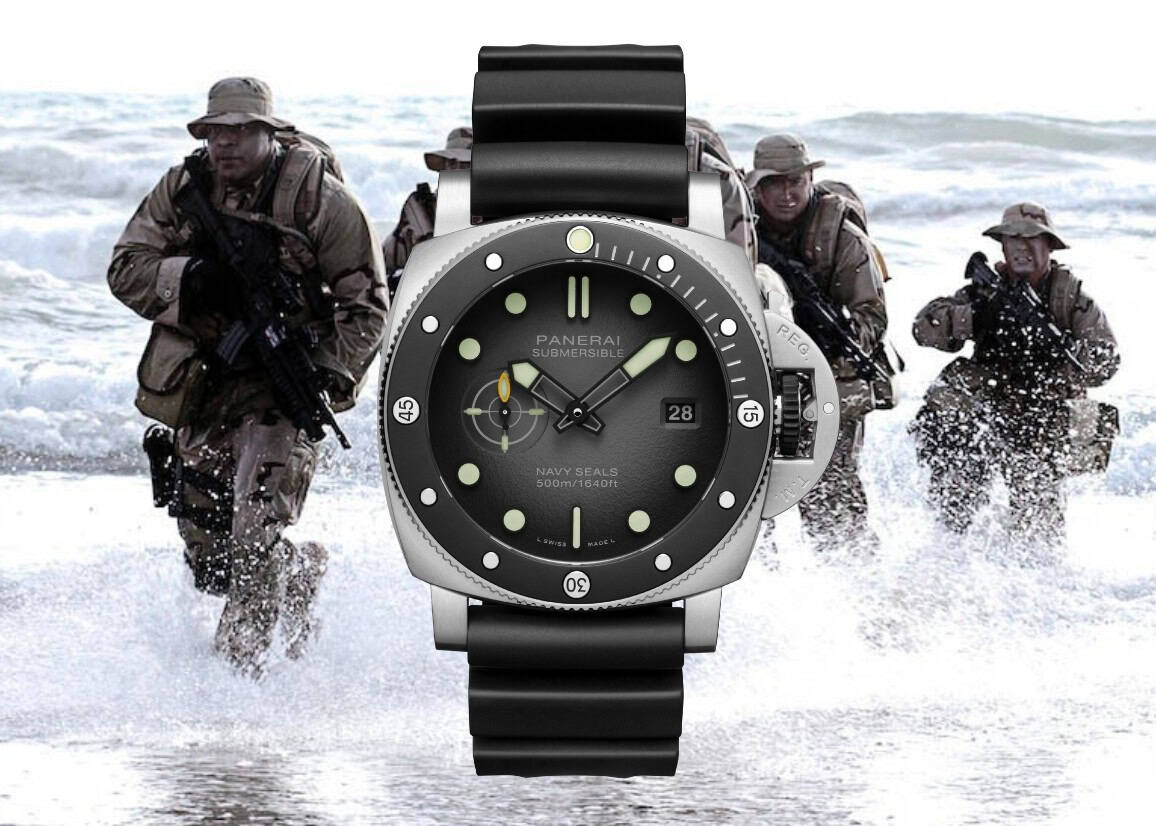 An Urban Sports Watch Built for the Abyss: Meet Panerai’s Submersible Navy SEALs PAM01738