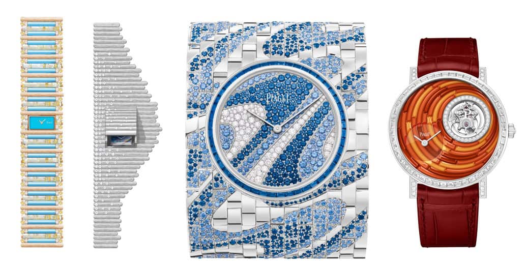 Piaget Newest High Jewelry Watches Turn Color Into the Ultimate Expression of Luxury