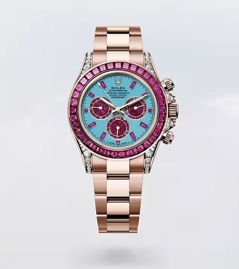 Roger Federer & Leonardo DiCaprio Auction Four Unique Rolex Daytonas for Charity
