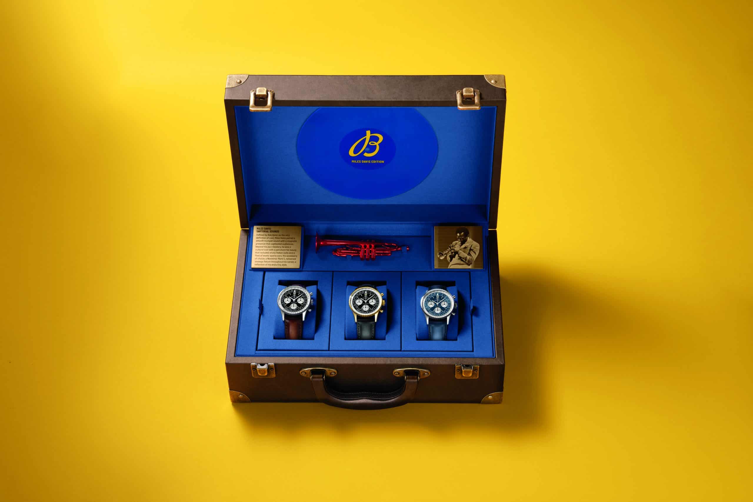 Breitling Honors Miles Davis's Centennial With the Navitimer He Made Cool