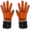 Thin heated gloves