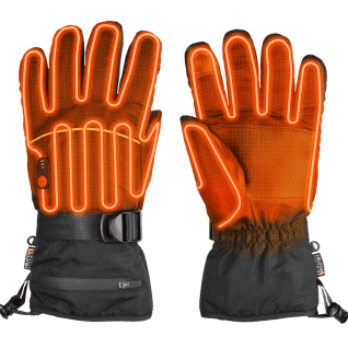 Telguua Verwarmde handschoenen met batterij, 7,4 V, 5500 mAh, voor