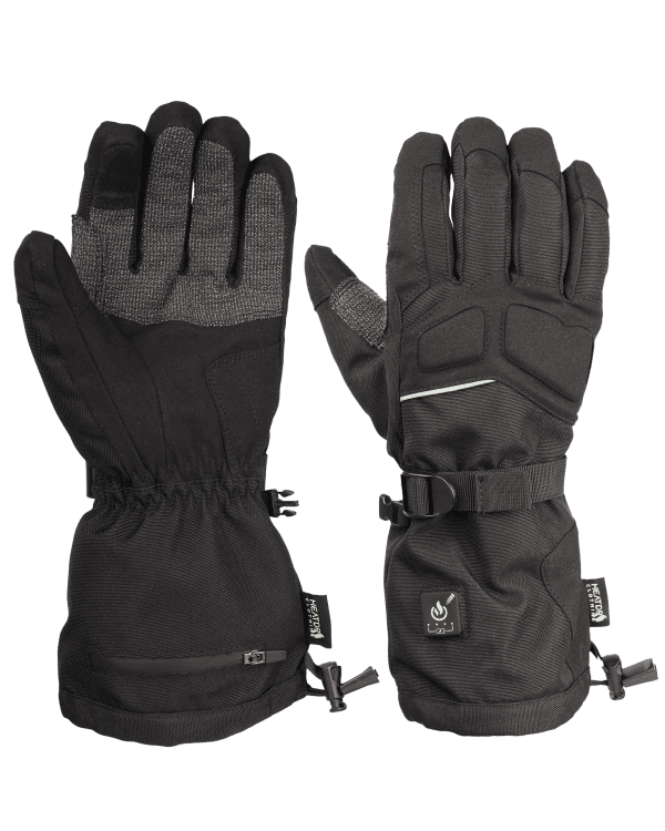 Heated work gloves
