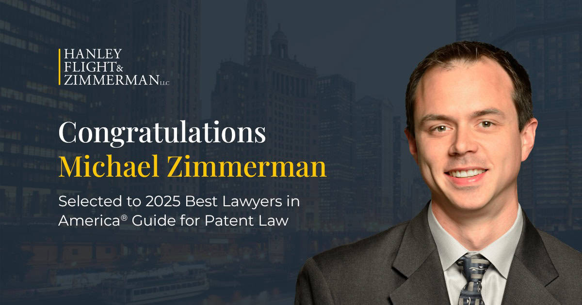 HFZ’s Michael Zimmerman Selected Among “Best Lawyers in America®” for Patent Law