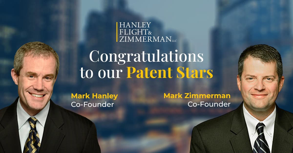 HFZ’s Mark Hanley and Mark Zimmerman Named “Patent Stars” by Managing IP’s IP STARS