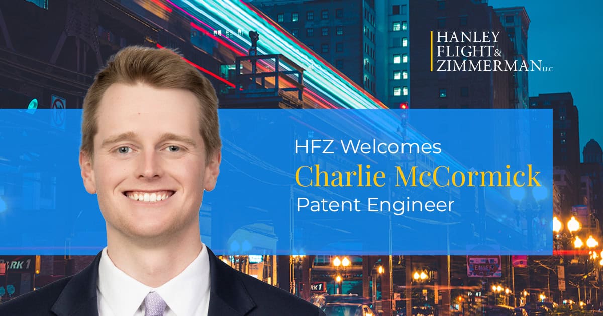 Charlie McCormick Joins HFZ as Patent Engineer
