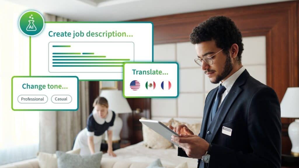 AI hospitality hiring