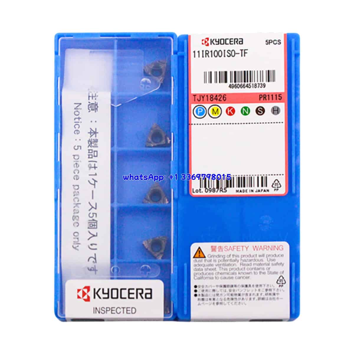 Kyocera 100% Original  Thread Insert 11IR1.0ISO-TF PR1115  10pcs