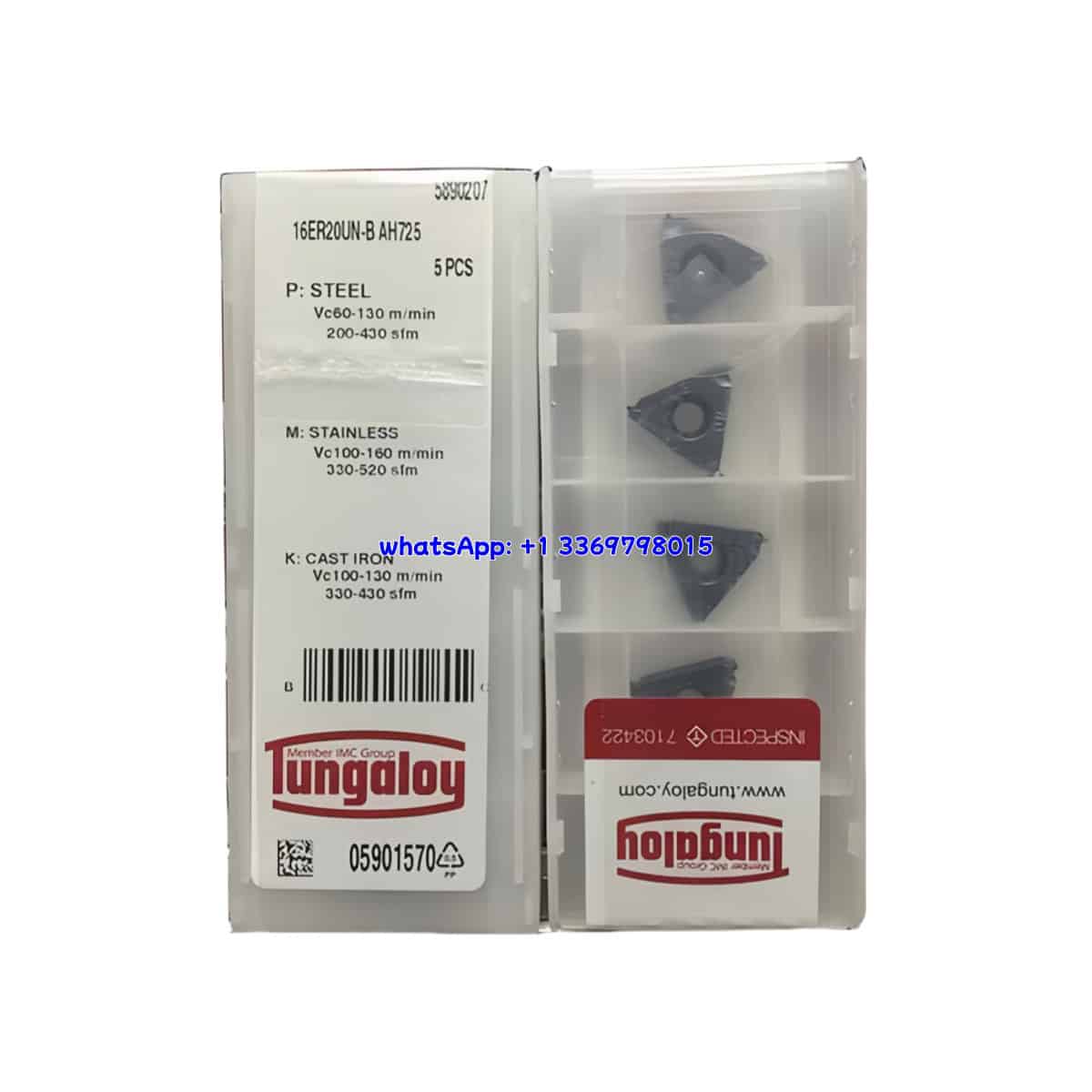 TUNGALOY 100% Original 16ER20UN-B AH725 Cutting Tools 10PCS