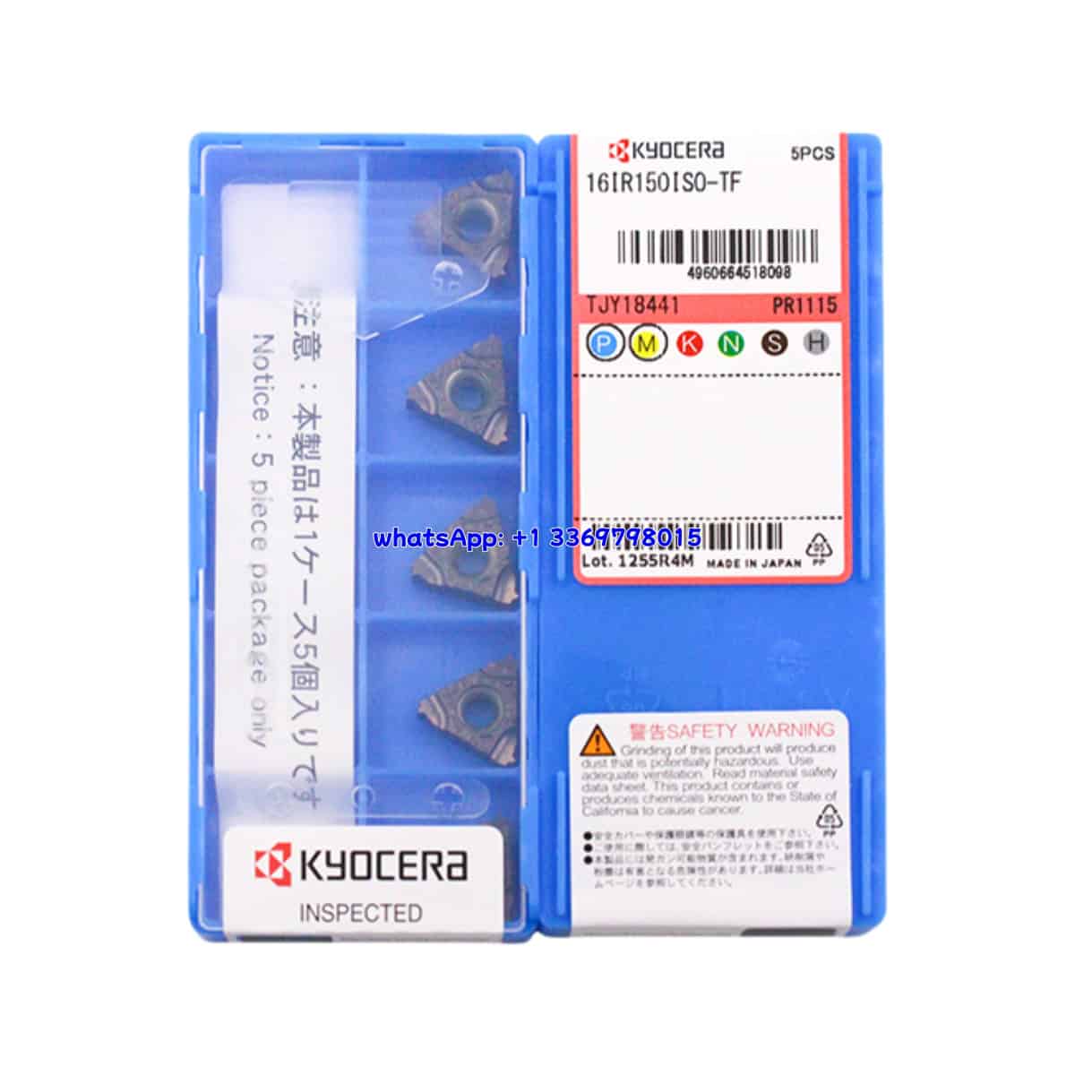 Kyocera 100% Original 16IR1.5ISO-TF PR1115 Cutting Tools 10PCS