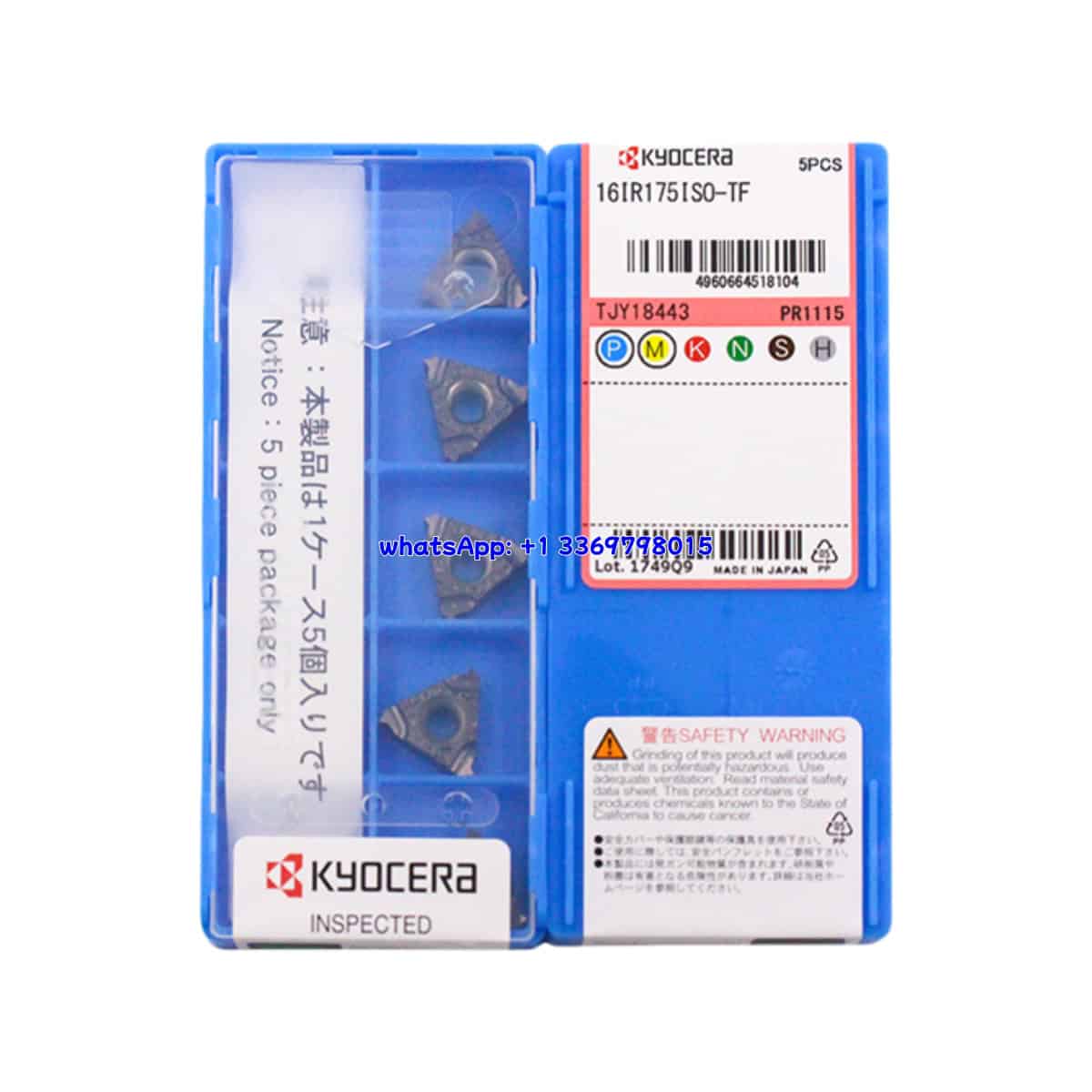 Kyocera 100% Original 16IR1.75ISO-TF PR1115 Cutting Tools 10PCS