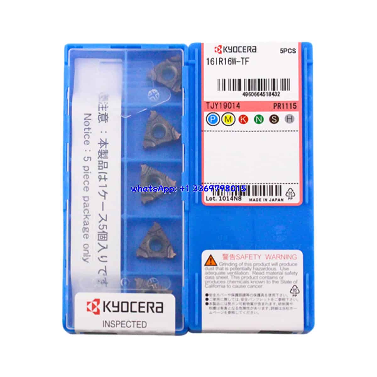 Kyocera 100% Original 16IR16W-TF PR1115 Cutting Tools 10PCS