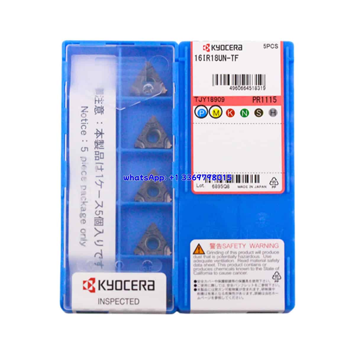 Kyocera 100% Original 16IR18UN-TF PR1115 Cutting Tools 10PCS