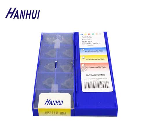 Hanhui 100% Original  Cutting Tools Insert 16ER11W HMA 10pcs