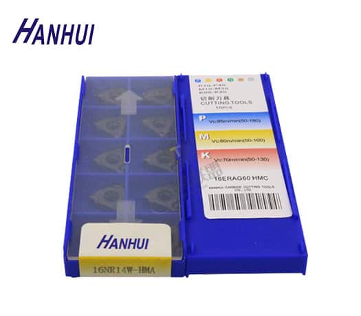 Hanhui 100% Original  Cutting Tools Insert 16NR14W HMA 10pcs