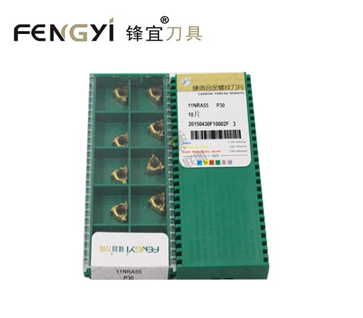 Fengyi 100% Original  Cutting Tools Thread Insert 11NRA55 P30  10pcs