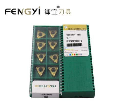 Fengyi 100% Original  Cutting Tools Thread Insert 16ER18NPT M20  10pcs