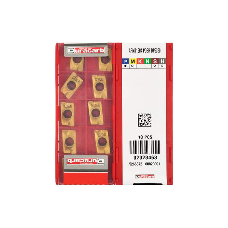 Duracarb 100% Original  Cutting Tools Milling Insert APMT1604PDER DP5320  10pcs