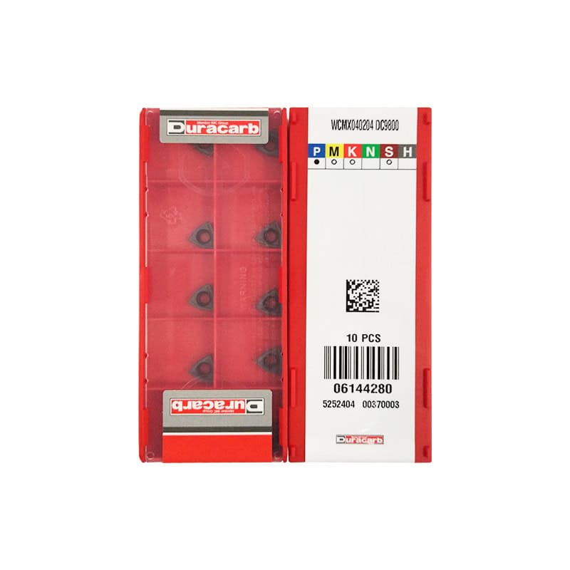 Duracarb 100% Original  Cutting Tools U drill Insert WCMX040204 DC9800  10pcs